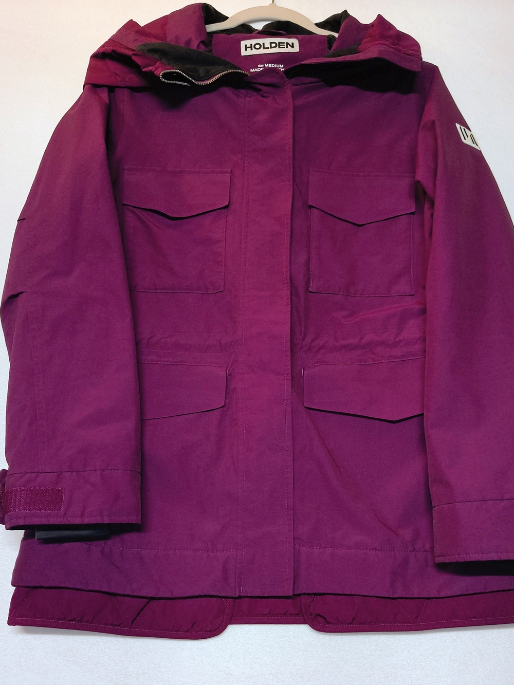 Holden Women's Magenta Hooded Ski Jacket